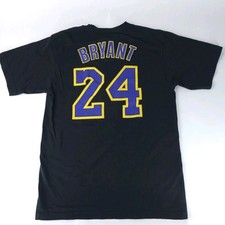Usado, Camiseta Adidas Los Angeles Lakers Kobe Bryant 24 Masculina Média Preta NBA LAL comprar usado  Enviando para Brazil