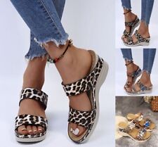 Womens summer wedge for sale  WAKEFIELD