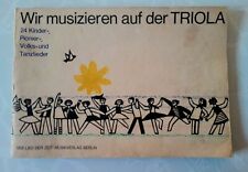 Wir musizieren triola gebraucht kaufen  Zwönitz