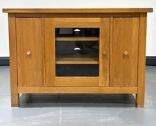 Media cabinet solid for sale  HASLEMERE