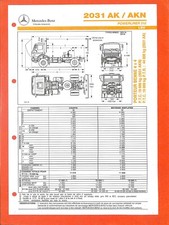 Mercedes trucks 2031 d'occasion  Les Bordes