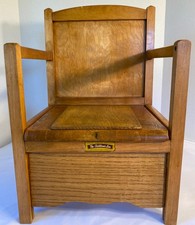 Vtg wooden potty for sale  Bedford