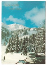 Abeti innevati paesaggio usato  Italia