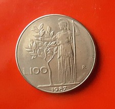 100 lire 1987 usato  Roma