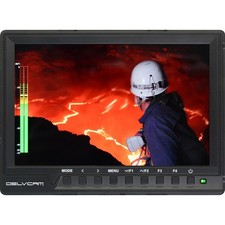 Monitor Delvcam 7 polegadas 4K HDMI na câmera com medidor de áudio comprar usado  Enviando para Brazil