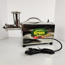 Máquina espremedor de grama de trigo Miracle Pro Green Machine modelo MJ575 BL-33 comprar usado  Enviando para Brazil