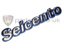Fiat seicento badge for sale  DONCASTER