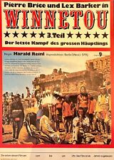 Riginal filmplakat winnetou gebraucht kaufen  Veilsdorf