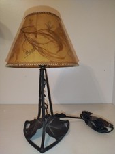 Lampe ancienne fer d'occasion  Vorey