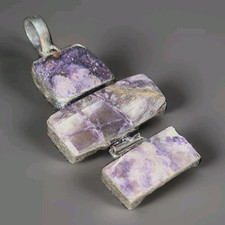 Purple fluorite gemstone for sale  BURNLEY
