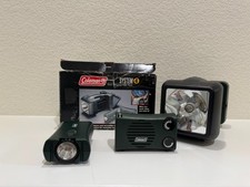 Pacote de luzes de acampamento Coleman System 4 – Lanterna, lanterna, rádio – modelo 5352-700W comprar usado  Enviando para Brazil