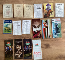 Vintage irish racecards for sale  UK