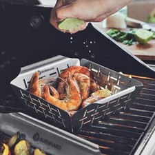 Burnhard grillkorb edelstahl gebraucht kaufen  Aachen