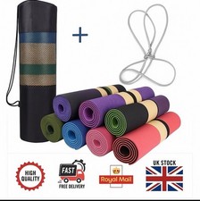 Tpe yoga mat for sale  LEICESTER