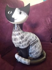 Chat porcelaine noire d'occasion  Montgeron