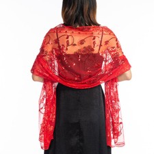 Sparkly sequin wrap for sale  HAYES