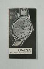 Omega pubblicità ripiegata usato  Italia