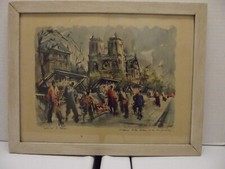 Vintage paris notre for sale  Burley