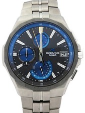 Używany, Casio Oceanus Manta OCW-S5000E-1AJF Męskie radio słoneczne Kwarcowy tytanowy zegarek Zastosowanie na sprzedaż  Wysyłka do Poland