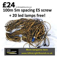 100m festoon led for sale  CLEVEDON