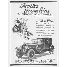 Isotta fraschini 45hp for sale  GLASGOW