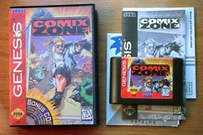 Usado, Comix Zone Sega Genesis completo na caixa autêntico (NM+ perfeito) fabricante de equipamento original 1995 testado comprar usado  Enviando para Brazil