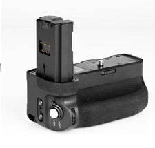 Punho de bateria vertical Meike para câmeras Sony A9 A7III A7RIII comprar usado  Enviando para Brazil