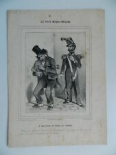 Engraving small parisian d'occasion  Expédié en Belgium