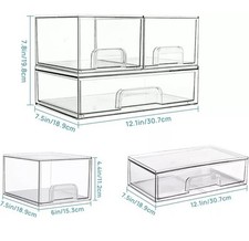 Stackable storage drawers for sale  Poughkeepsie
