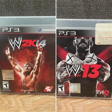 Lote de 2 PS3 WWE 2K13 & WWE 2K14 (Sony PlayStation 3, 2013) Dois Jogos Frete Grátis comprar usado  Enviando para Brazil