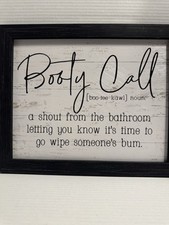 Bathroom decor booty for sale  Smithfield