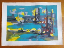 Lithographie marcel mouly d'occasion  Pontigny