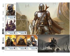 Ucrânia 2023, Fantasy Story, Star Wars, Mandalorian Adventures, folha 6v comprar usado  Enviando para Brazil