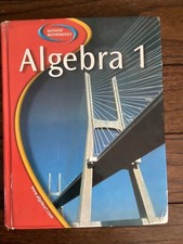 Glencoe mathematics algebra for sale  Gilbertsville