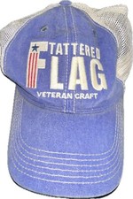 Boné chapéu cervejaria artesanal veterano bandeira esfarrapada azul SnapBack malha caminhoneiro sistema operacional cerveja, usado comprar usado  Enviando para Brazil