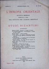 Orientale anno giugno usato  Italia