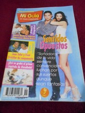 TV GUIDE revista SENTIDOS OPUESTOS THALIA ALICIA VILLAREAL BARBARA MORI ANETTE, usado comprar usado  Enviando para Brazil