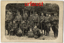 Foto de soldados franceses da Primeira Guerra Mundial com rifle e mochila comprar usado  Enviando para Brazil