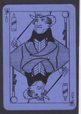 Johnnie Walker uísque escocês. Cartão de jogo vintage único largo comprar usado Johnnie Walker uísque escocês. Cartão de jogo vintage único largo comprar usado  Enviando para Brazil