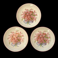 Lote de 3 pratos de porcelana floral em miniatura da Alemanha reutter comprar usado  Enviando para Brazil