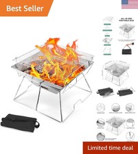 Parrilla portátil multiuso - perfecta para acampar, picnics y cocinar al aire libre segunda mano  Embacar hacia Mexico
