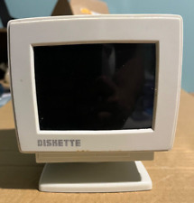 Suporte de armazenamento vintage 5,5" em forma de monitor de computador decoração de mesa retrô comprar usado  Enviando para Brazil