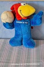Peluche mascotte footix d'occasion  Beuzeville