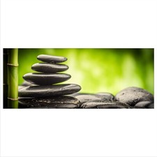 Glasbild 125x50 zen gebraucht kaufen  Cottbus