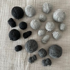 Wollpaket grau drops gebraucht kaufen  Mainbernheim