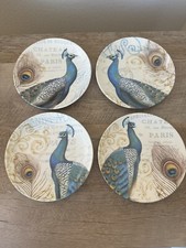 Peacock appetizer plates for sale  Monroe