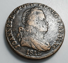 PORTUGAL JUAN VI JOAO VI ( PRINCIPE REGENTE) PATACO 40 REIS 1812 MBC/MBC+ BONITA comprar usado  Enviando para Brazil