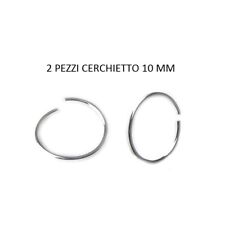 Orecchini cerchio argento usato  Massa di Somma