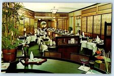 1960 Nova York NY Cartão Postal Fuji Restaurante Vista Interior Mesa Cadeira Clássica comprar usado  Enviando para Brazil