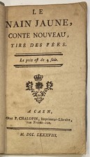 Nain jaune conte d'occasion  France